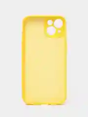 Желтый чехол на iPhone 11, 13, 12, XR, Pro, Max, Mini, бархатный