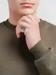 Серебряный кольцо "Орел девятого легиона"