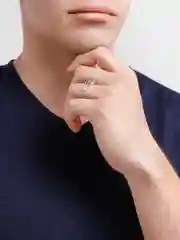 Серебряный кольцо "Коготь", мужской перстень