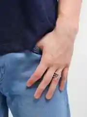 Серебряный кольцо "Коготь", мужской перстень