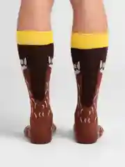 Хаки носки мужские, высокие, цветные, с принтом, хлопковые
