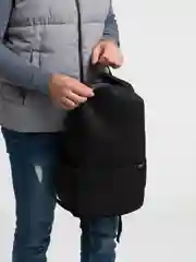 Черный рюкзак мужской, повседневный
