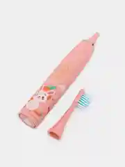 Розовый детская электрическая зубная щетка