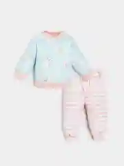 Голубой комплект для новорожденных Крошка Я  "Unicorn"