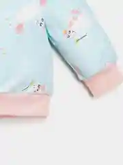 Голубой комплект для новорожденных Крошка Я  "Unicorn"