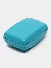 Синий мыльница прямоугольная, 100 х 70 х 40 мм