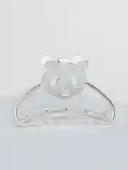 Серебряный крабик железная Панда 80х40х15