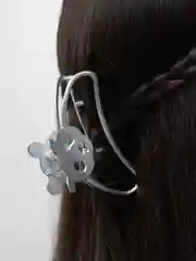 Серебряный крабик железная Панда 80х40х15