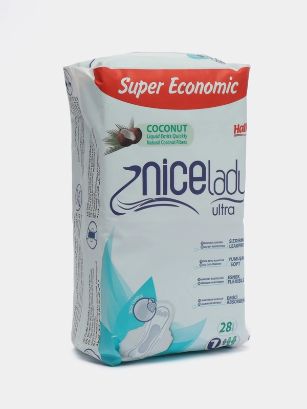 Прокладки гигиенические, 28 шт, NICELADY ultra, normal