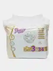 Подгузники Taffy Premium, 4-9 кг, 34 штук
