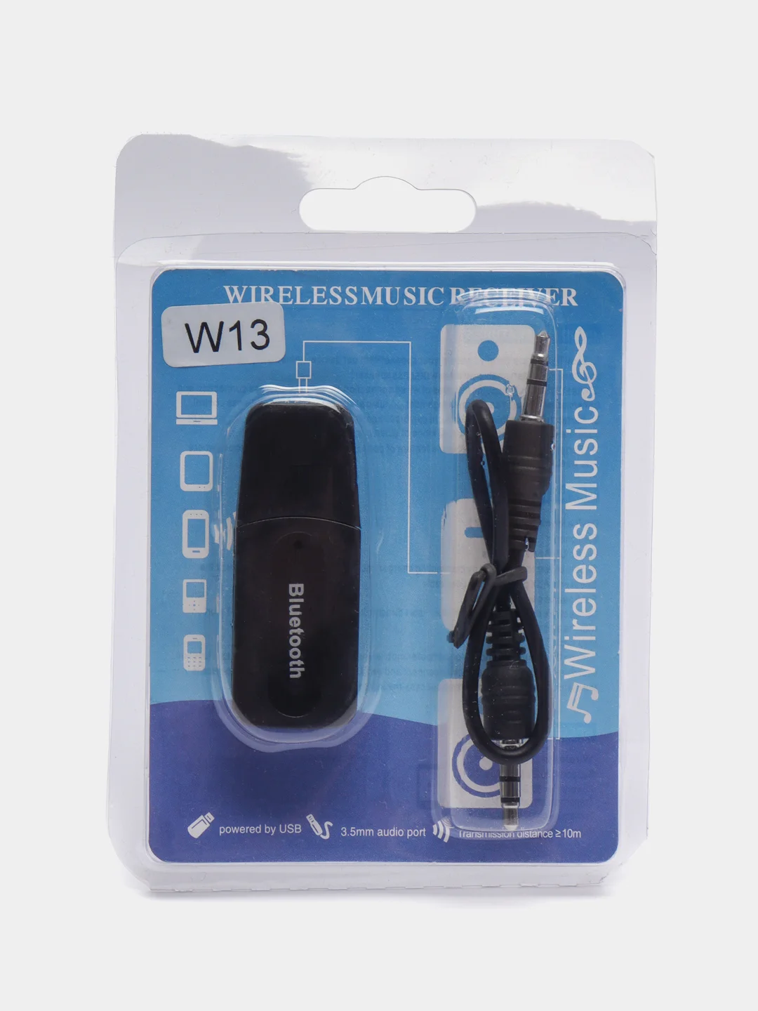 Bluetooth адаптер USB - AUX, для автомагнитолы и музыкального центра