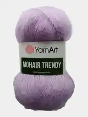 Белый пряжа YarnArt Mohair Trendy (Мохер Тренди Ярн арт), мохер и акрил