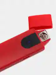 Красный электронная зажигалка с кабелем micro USB, с сенсорной кнопкой