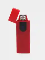 Красный электронная зажигалка с кабелем micro USB, с сенсорной кнопкой