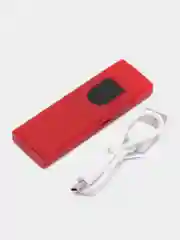Красный электронная зажигалка с кабелем micro USB, с сенсорной кнопкой