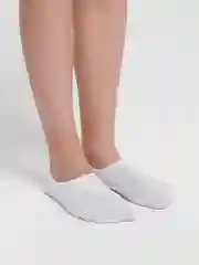 Серый следки женские, с силиконовым держателем
