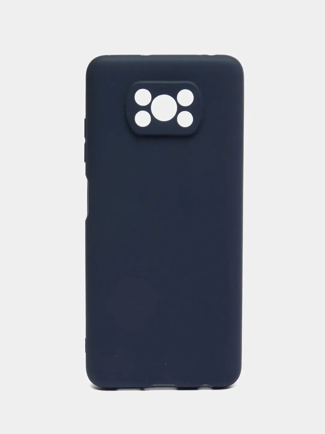Темно-синий чехол Xiaomi Poco X3 NFC / Poco X3 Pro, силиконовый