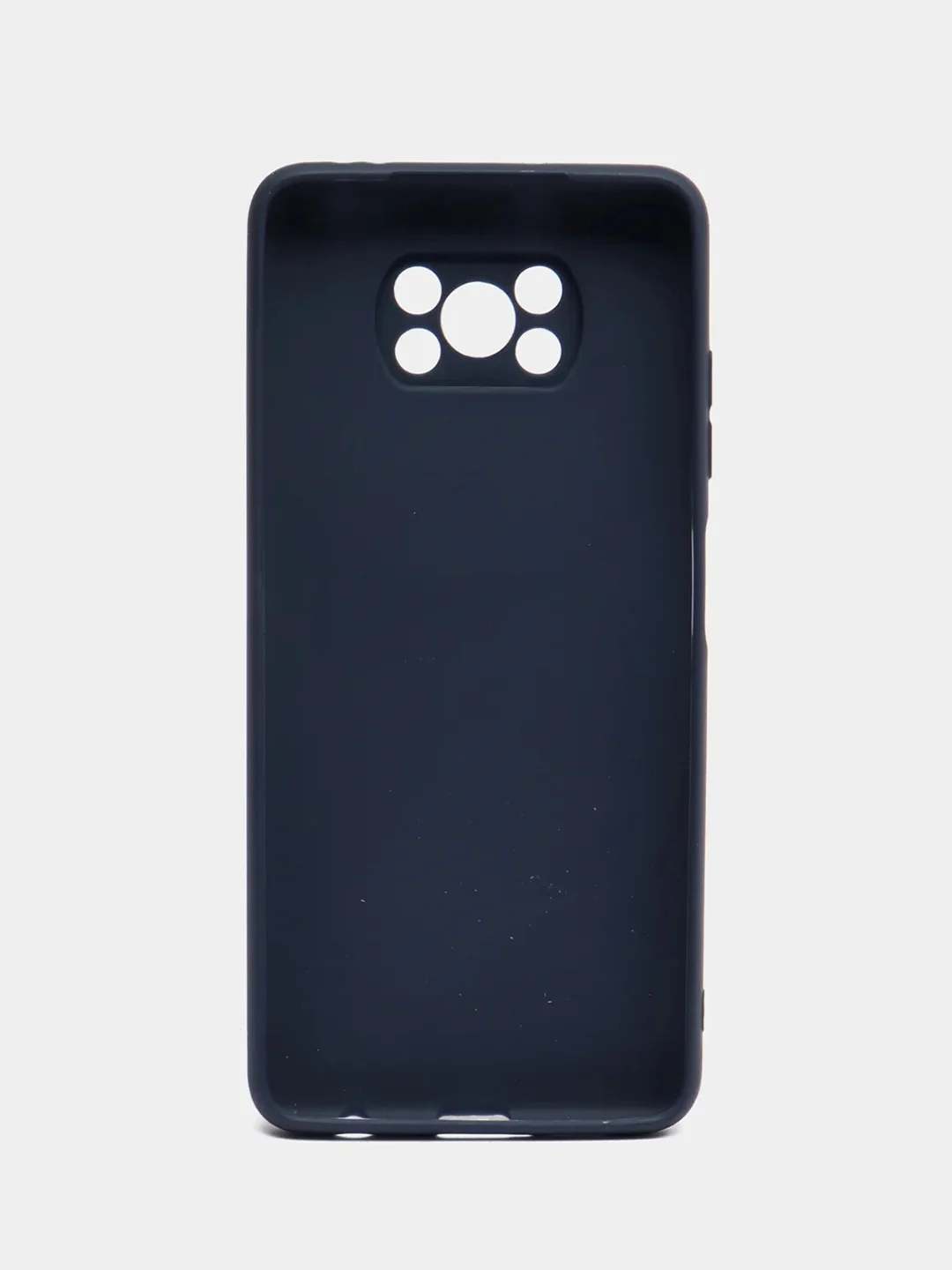 Темно-синий чехол Xiaomi Poco X3 NFC / Poco X3 Pro, силиконовый