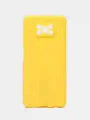 Желтый чехол Xiaomi Poco X3 NFC / Poco X3 Pro, силиконовый