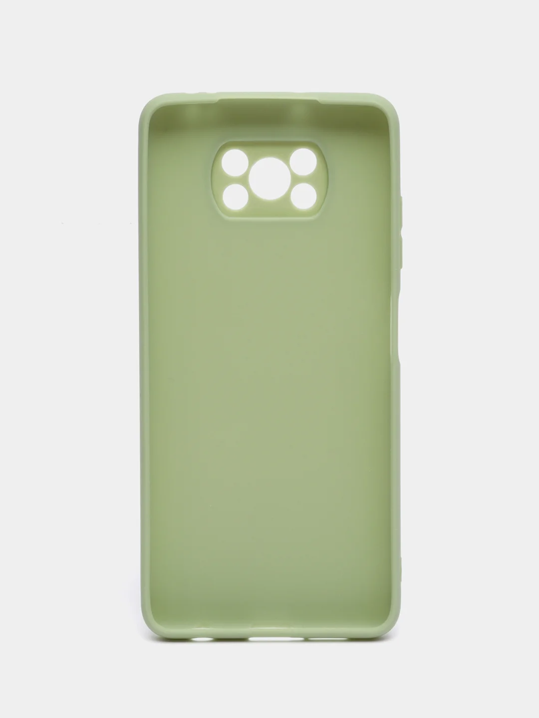 Оливковый чехол Xiaomi Poco X3 NFC / Poco X3 Pro, силиконовый