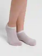 Сиреневый носки женские короткие