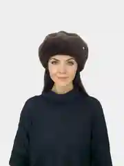 Берет женский мутон