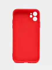 Красный чехол iPhone 11 13 12 Pro Mini силиконовый ( Айфон Про Мини )