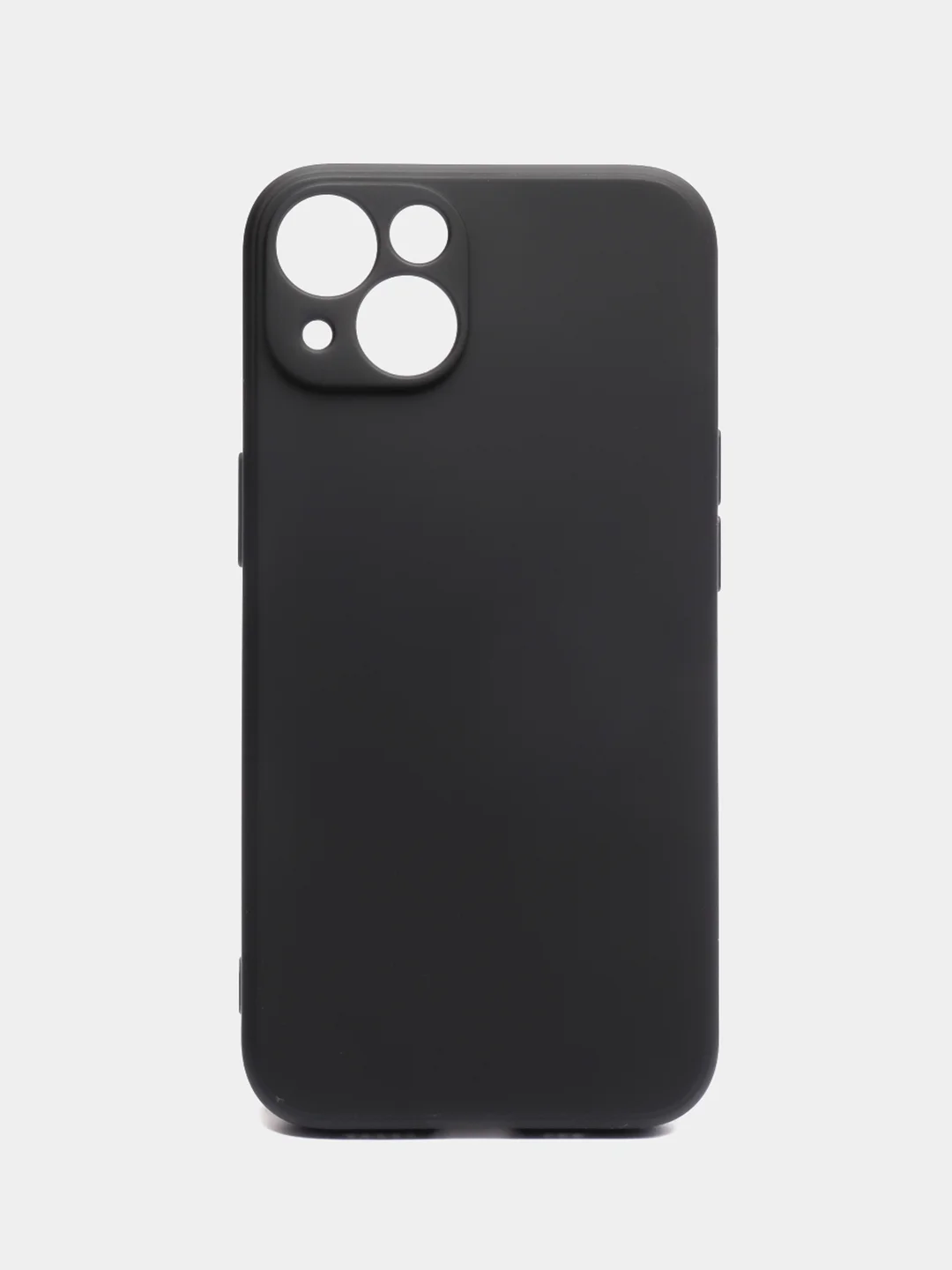 Черный чехол iPhone 11 13 12 Pro Mini силиконовый ( Айфон Про Мини )