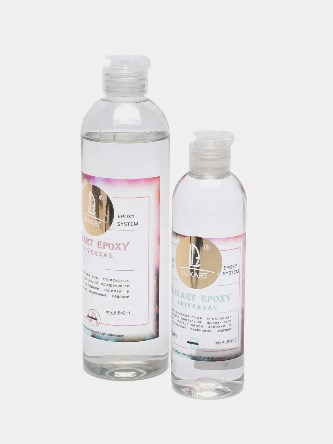 Эпоксидная смола Luxart Epoxy прозрачная 750 г