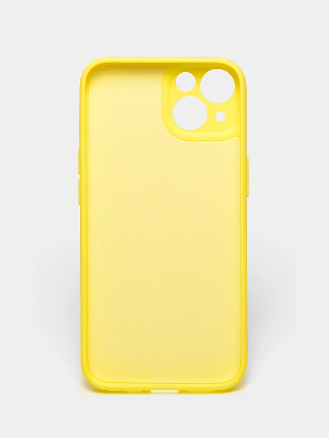 Желтый чехол iPhone 11 13 12 Pro Mini силиконовый ( Айфон Про Мини )