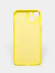 Желтый чехол iPhone 11 13 12 Pro Mini силиконовый ( Айфон Про Мини )