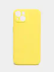 Желтый чехол iPhone 11 13 12 Pro Mini силиконовый ( Айфон Про Мини )