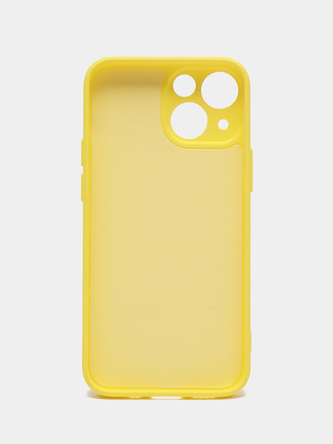 Желтый чехол iPhone 11 13 12 Pro Mini силиконовый ( Айфон Про Мини )