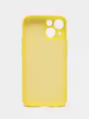 Желтый чехол iPhone 11 13 12 Pro Mini силиконовый ( Айфон Про Мини )
