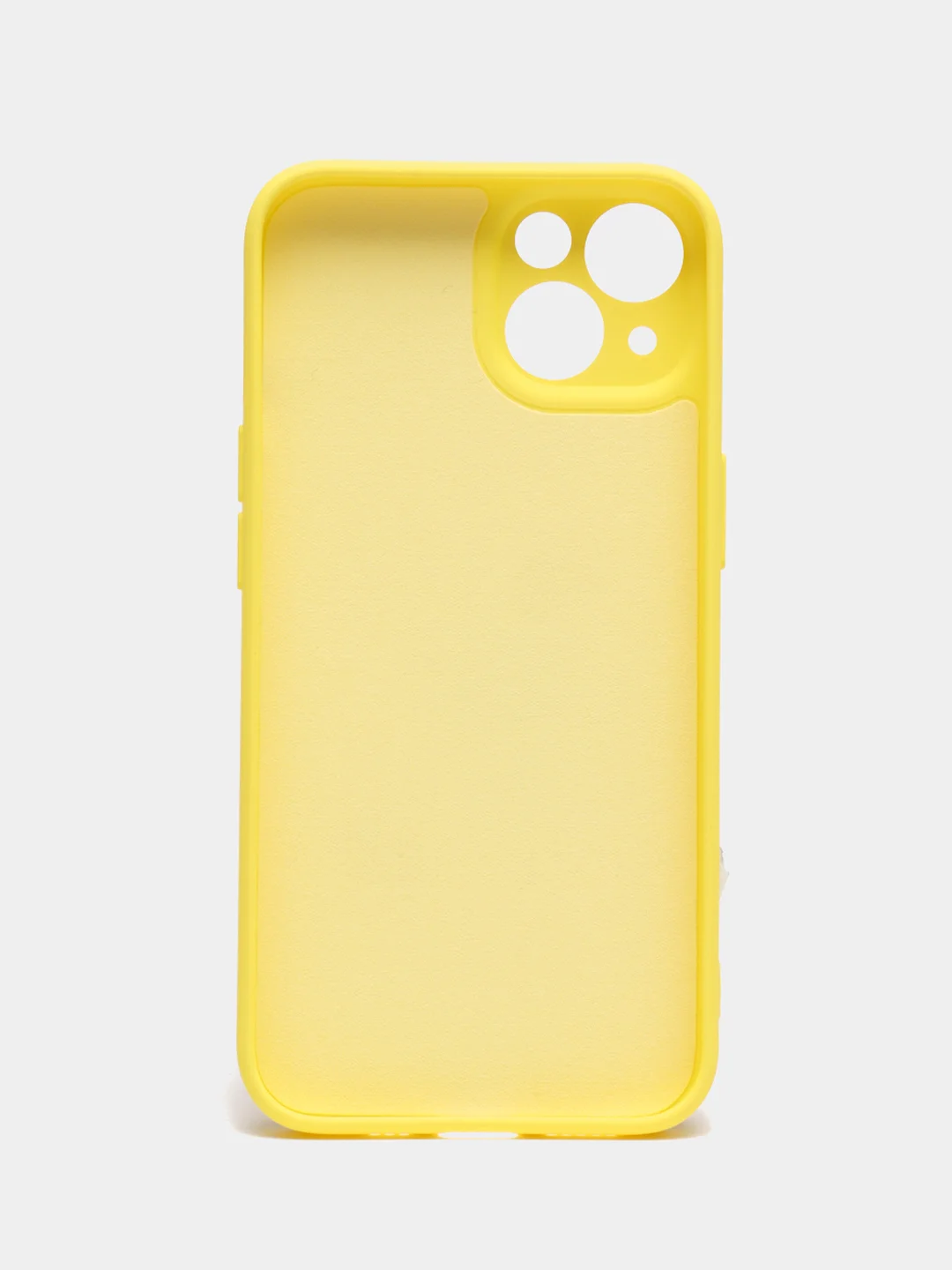Желтый чехол iPhone 11 13 12 Pro Mini силиконовый ( Айфон Про Мини )