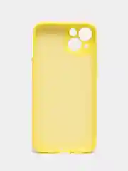 Желтый чехол iPhone 11 13 12 Pro Mini силиконовый ( Айфон Про Мини )