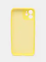 Желтый чехол iPhone 11 13 12 Pro Mini силиконовый ( Айфон Про Мини )