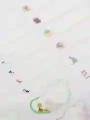 Алый наклейки на канцтовары именные