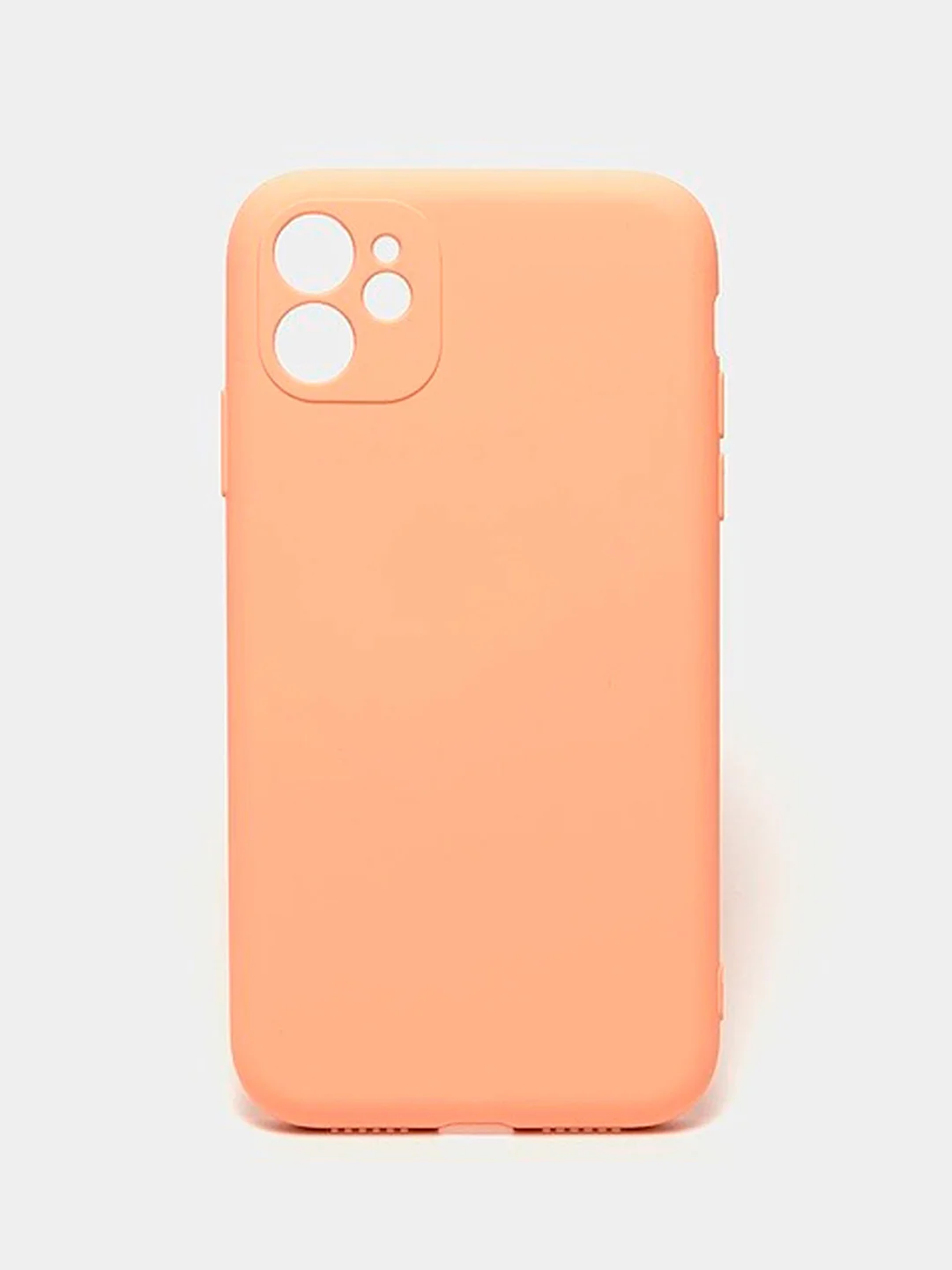 Бежевый чехол iPhone 11 13 12 Pro Mini силиконовый ( Айфон Про Мини )