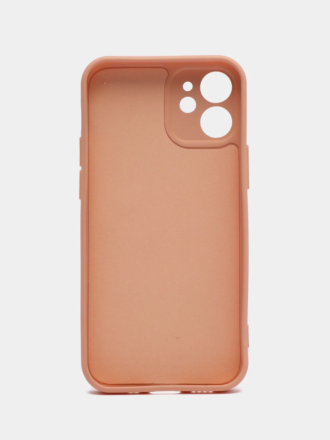 Бежевый чехол iPhone 11 13 12 Pro Mini силиконовый ( Айфон Про Мини )