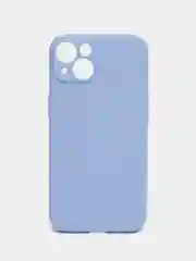 Голубой чехол iPhone 11 13 12 Pro Mini силиконовый ( Айфон Про Мини )