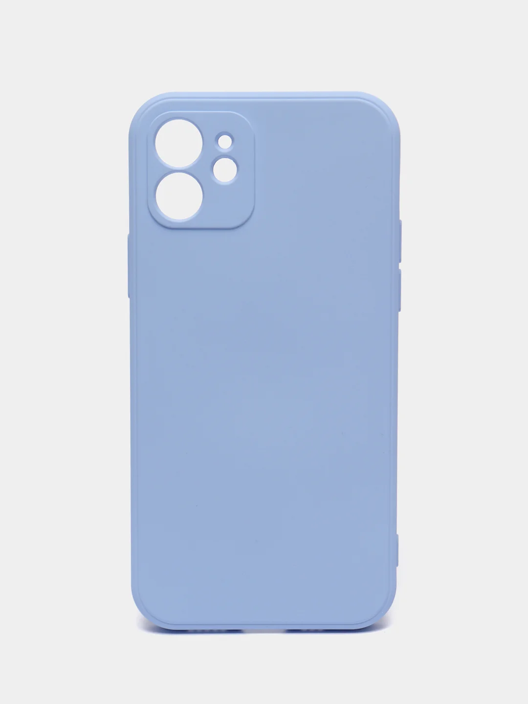 Голубой чехол iPhone 11 13 12 Pro Mini силиконовый ( Айфон Про Мини )