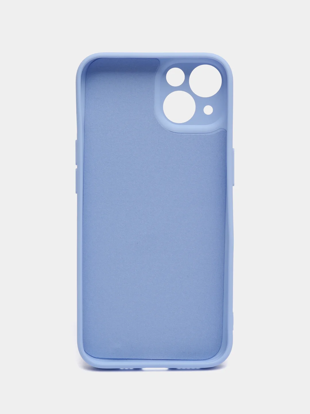 Голубой чехол iPhone 11 13 12 Pro Mini силиконовый ( Айфон Про Мини )