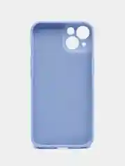 Голубой чехол iPhone 11 13 12 Pro Mini силиконовый ( Айфон Про Мини )