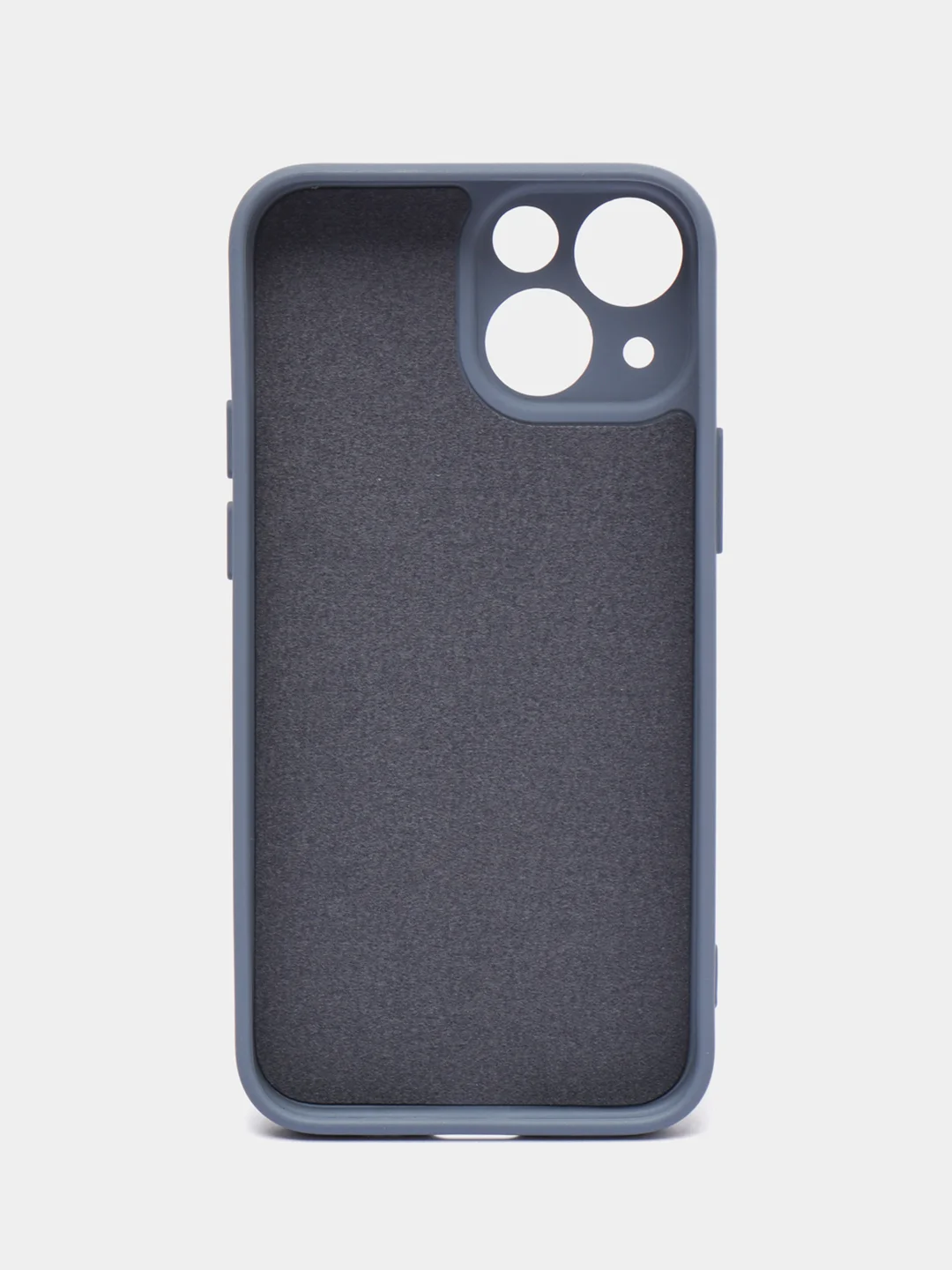 Серый чехол iPhone 11 13 12 Pro Mini силиконовый ( Айфон Про Мини )