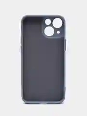 Серый чехол iPhone 11 13 12 Pro Mini силиконовый ( Айфон Про Мини )