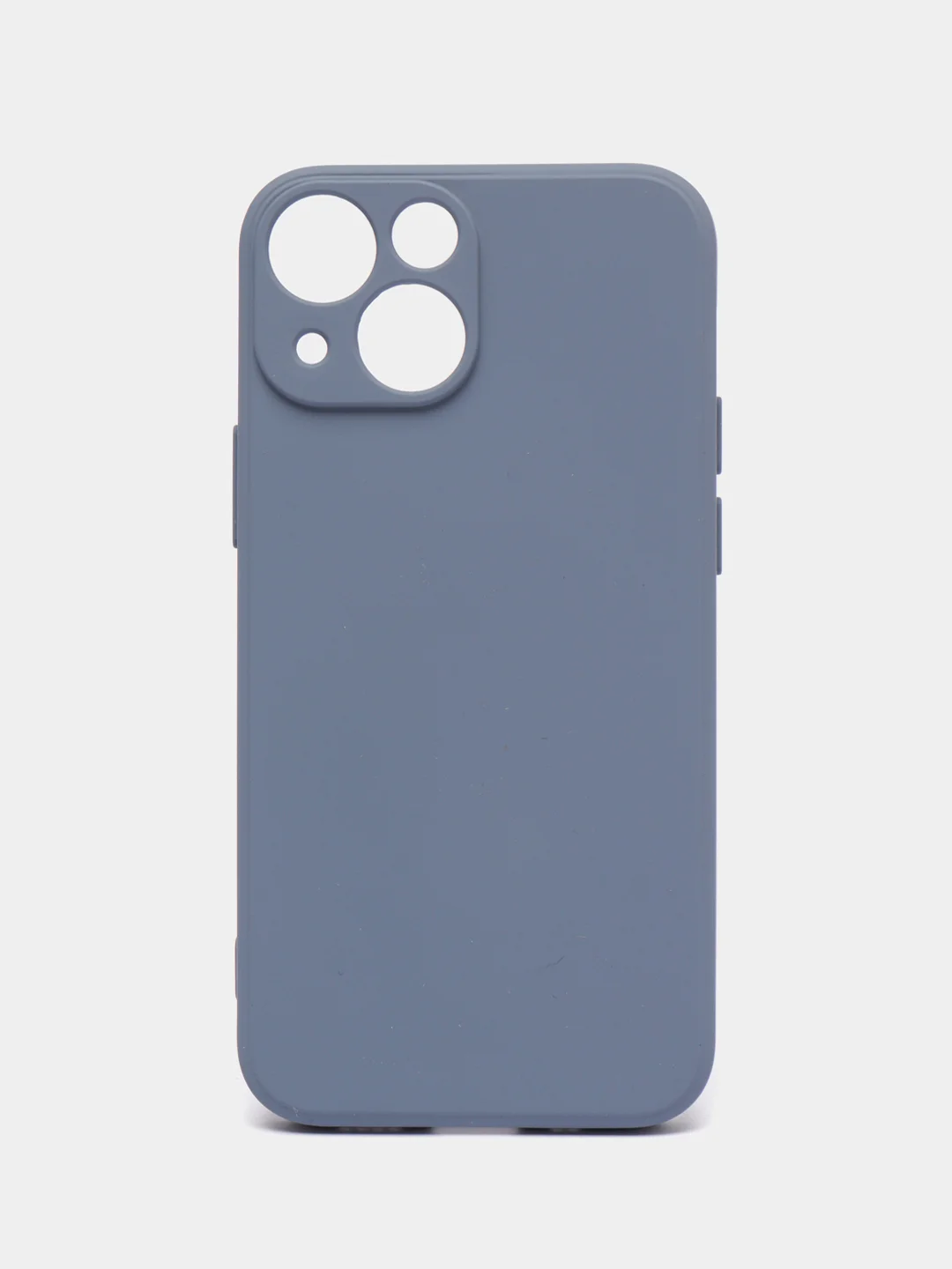Серый чехол iPhone 11 13 12 Pro Mini силиконовый ( Айфон Про Мини )