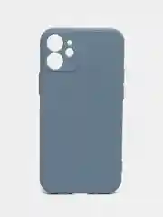 Серый чехол iPhone 11 13 12 Pro Mini силиконовый ( Айфон Про Мини )