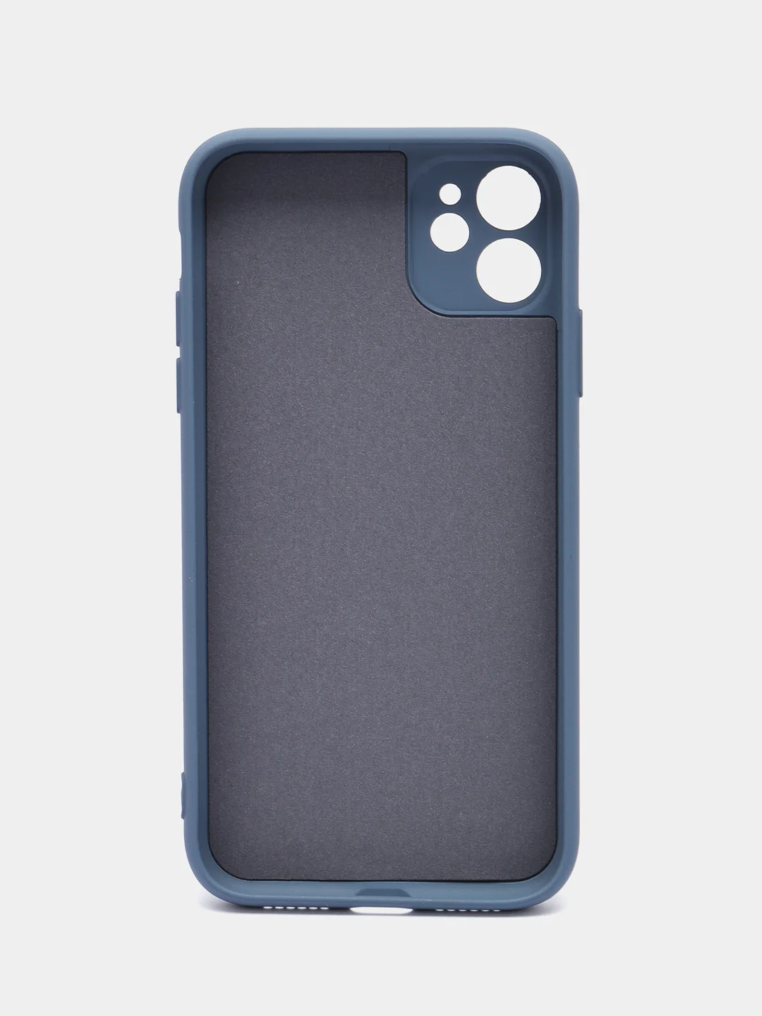 Серый чехол iPhone 11 13 12 Pro Mini силиконовый ( Айфон Про Мини )