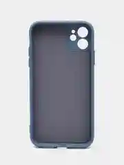 Серый чехол iPhone 11 13 12 Pro Mini силиконовый ( Айфон Про Мини )